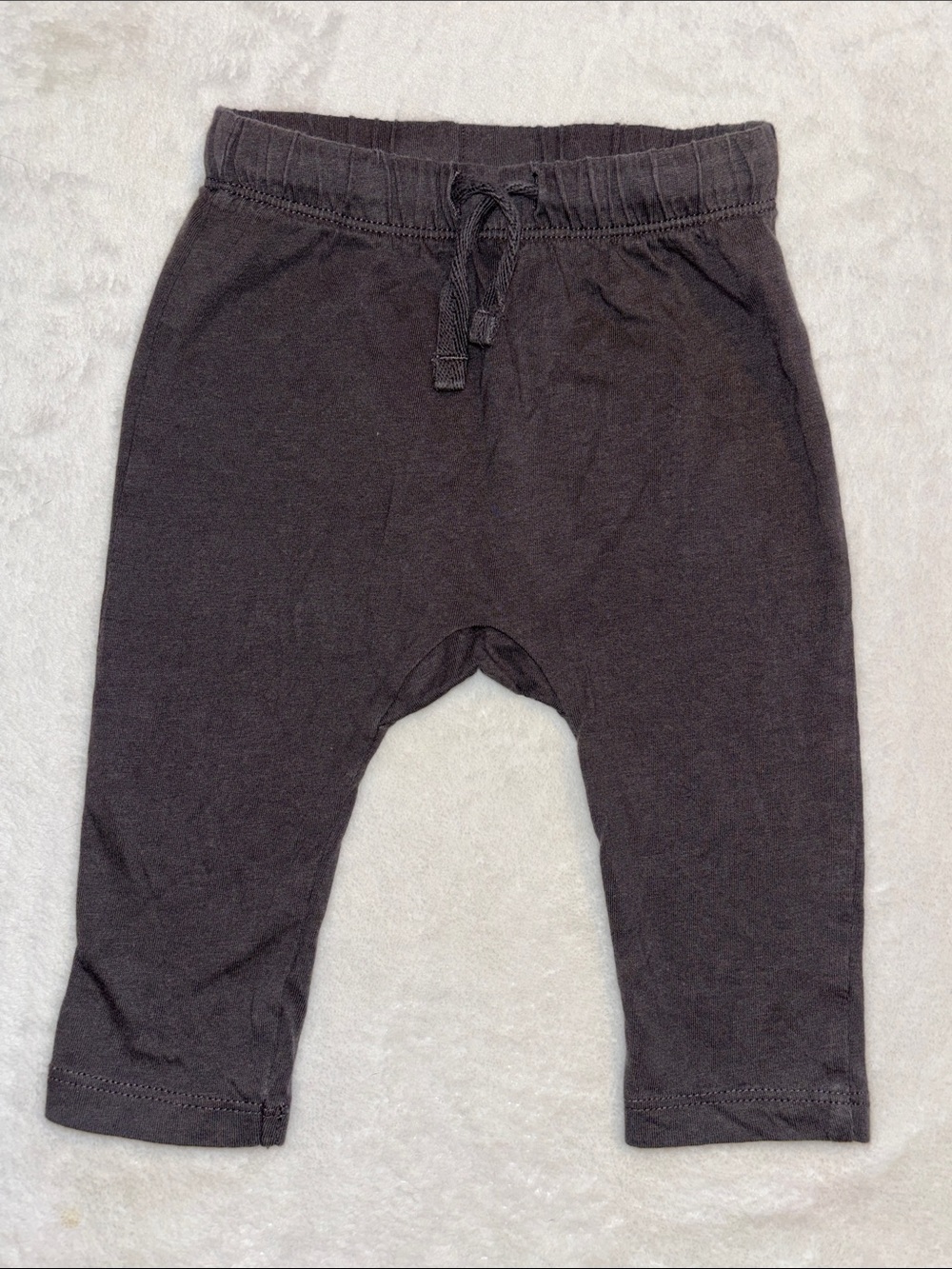 H&M Toddler gray 6-9 month Jogger Pants with Drawstring Waist